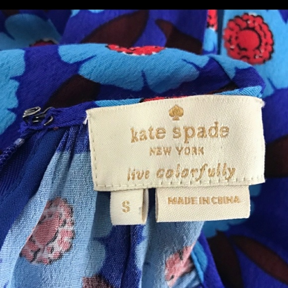 Kate Spade ROMPER BEAUTIFUL BLUE DAISY SMALL - Picture 3 of 4